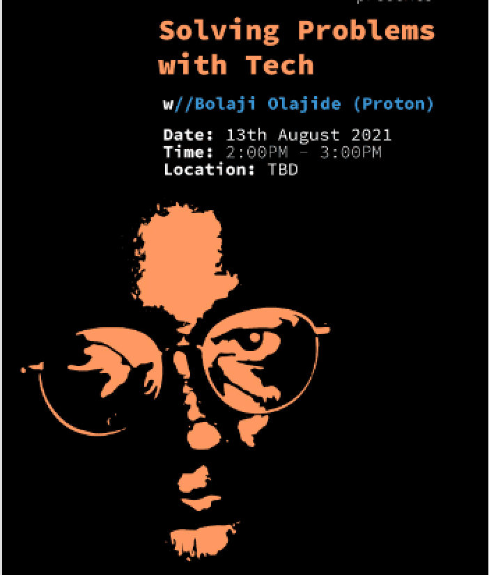 DeveloperISH initiatives: Solving problems using tech (Annie as a case study), w/ Bolaji Olajide (@Bolaji___)